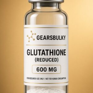 Glutathione (Reduced) 600mg – Research Grade ≥98% | COA